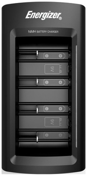 Зарядное устройство R6 R03 R14 R20 9V Energizer +2 батарейки 6F22
