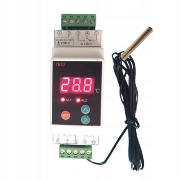AC90 ~ 260V na szynę Din termostat 2 sposoby wyjści