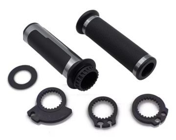 УНИВЕРСАЛЬНЫЙ МОТОЦИКЛ РУКОЯТКИ КВАДРОЦИКЛ ROLGAZ РЕЗИНА + АЛЮМИНИЙ CNC АЛЮМИНИЙ