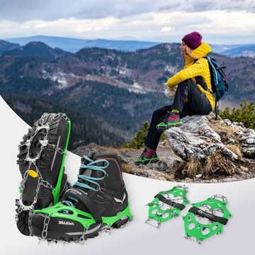 Кошки STANDARD XL, футляр, ручки для обуви, лед и снег