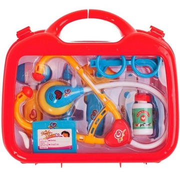 БОЛЬШОЙ НАБОР ДОКТОРА МАЛЕНЬКИЙ ДОКТОР ДОКТОР В ЧЕМОДАНЕ