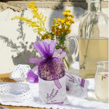 Мешочки из органзы для лаванды 50 шт.