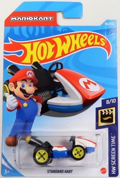 HOT WHEELS АВТО ПРУЖИНА СТАНДАРТ КАРТ МАРИОКАРТ