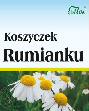 Flos Koszyczek Rumianku 50G Wspiera Trawienie