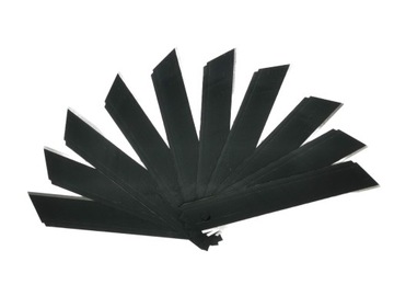 НАБОР ЗАПАСНЫХ ЛЕЗВИЙ ДЛЯ НОЖА ДЛЯ ОБОЕВ 10шт. ПРОЧНОЕ ЛЕЗВИЕ ТОЛЩИНОЙ 0,5ММ