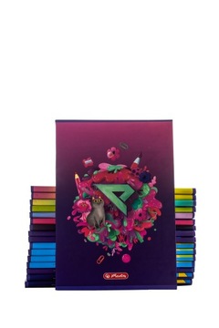 Zeszyt W Kratkę Matowy A5 60 Kartek Ombre Ekipa