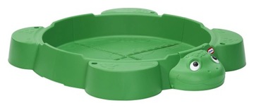 СКЛАДНАЯ ПЕСОЧНИЦА TURTLE LITTLE TIKES С КРЫШКОЙ 664526