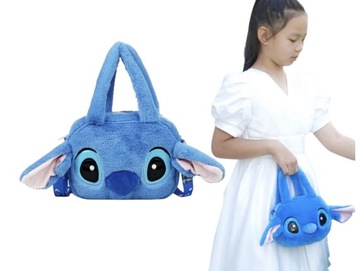 TOREBKA PLUSZAK STICH STITCH MASKOTKA PLUSZOWA TOREBECZKA NA RAMIĘ DZIECI