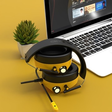 Проводная игровая гарнитура AJAZZ H10 — объемный стереозвук, громкость