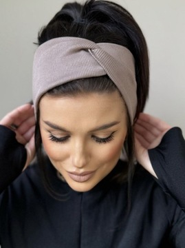 ПОВЯЗКА НА УШИ ЖЕНСКАЯ, ТОНКАЯ, УДОБНАЯ, ЛЕГКАЯ, РЕБРИСТАЯ, ЦВЕТНАЯ