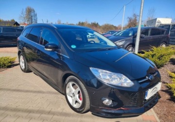 Ford Focus III Kombi 2.0 Duratorq TDCi DPF 140KM 2013 Ford Focus TITANIUM Gwarancja Super Stan Skora Ksenon Zobacz 2.0, zdjęcie 3