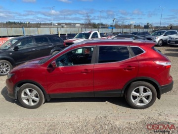 Nissan Qashqai II Crossover 1.2 DIG-T 115KM 2017 Nissan Qashqai 1.2i turbo full opcja ledy kamery 360 skory Navi bezwypadk, zdjęcie 13