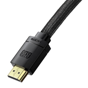 КАБЕЛЬ BASEUS ВИДЕОКАБЕЛЬ HDMI 2.1 HD UHD 4K 8K 60 Гц HDR 3D 480 Мбит/с 0,5 м