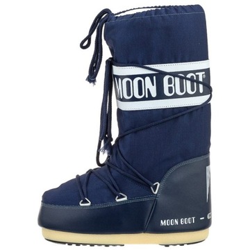 Buty Damskie Śniegowce Moon Boot Nylon Granatowe