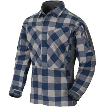 Koszula Helikon MBDU Flannel Shirt Slate Blue S