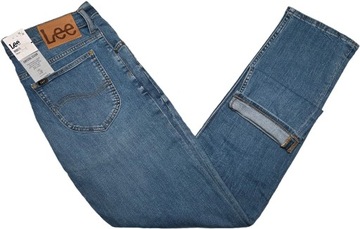 spodnie LEE RIDER zwężane W29 L32 selvage L701NLLT worn in cody
