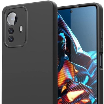 ETUI do XIAOMI REDMI NOTE 12S SILICONE + SZKŁO