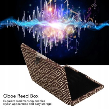 Чехол для хранения гобоя Reed Case, держатель большой емкости
