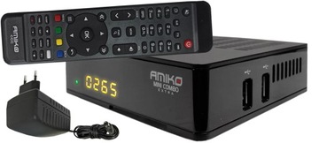 Tuner AMIKO Mini COMBO, DVB-S, DVB-T2/C tv kablowa +tv naziemna