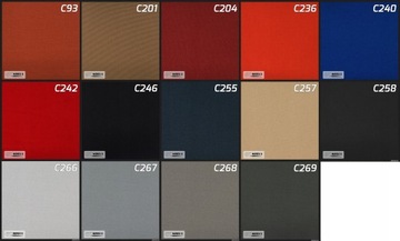 Pokrowce z tkanin tapicerskich Skoda Octavia III