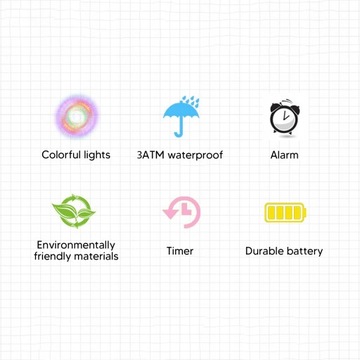 Цифровые часы для мальчиков с героями мультфильмов, водонепроницаемые