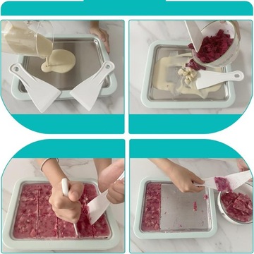 MINI MASZYNA DO LODÓW TAJSKICH MASZYNKA DO ROBIENIA LODÓW ICE CREAM MAKER