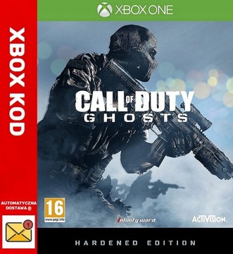 CALL OF DUTY GHOSTS DIGITAL HARDENED KOD Xbox One