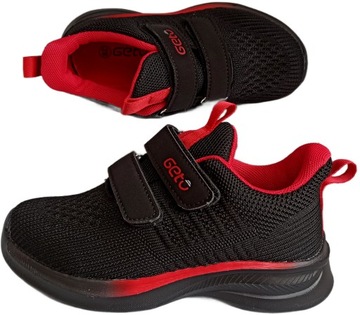 Lekkie buty sportowe, trampki, adidasy dziecięce r37 czarne P1-175