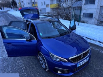 Peugeot 308 II SW Facelifting 1.2 PureTech 130KM 2018 Peugeot 308 1.2 PureTech 130 EAT6 Stop &amp; Start GT-Line Edition 2018r, zdjęcie 6