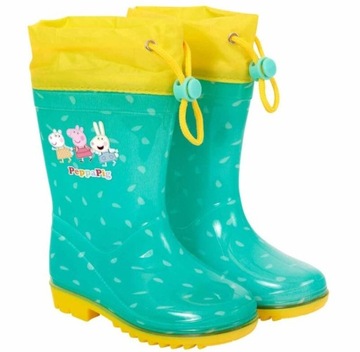 Świnka Peppa Pig Kalosze gumowce gumiaki ze ściągaczem 26/27 Perletti