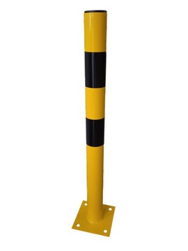 SŁUPEK PARKINGOWY, OSTRZEGAWCZY ŻÓŁTY 75CM