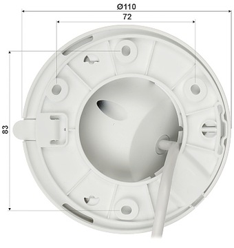 IP-КАМЕРА IPC-HDW1439V-A-IL Smart Dual Light - 3,7 Мп, 2,8 мм DAHUA