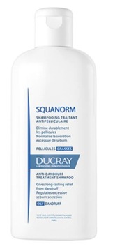 DUCRAY SQUANORM Szampon łupież TŁUSTY 200ml
