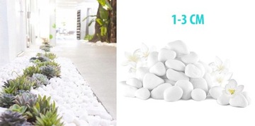 БЕЛЫЕ ДЕКОРАТИВНЫЕ КАМНИ THASSOS DECORATION 1КГ