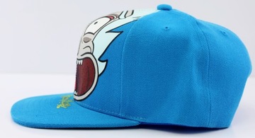 Czapka z prostym daszkiem męska Rick and Morty SNAPBACK 56-60cm niebieska