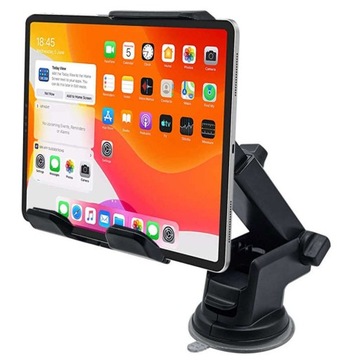 UCHWYT SAMOCHODOWY NA TELEFON TABLET SZYBĘ KOKPIT REGULACJA OBROTOWY MOCNY