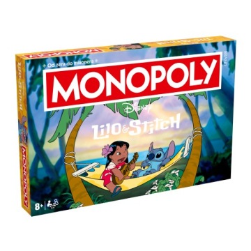 GRA PLANSZOWA MONOPOLY DISNEY LILO & STITCH gra planszowa dla całej rodziny