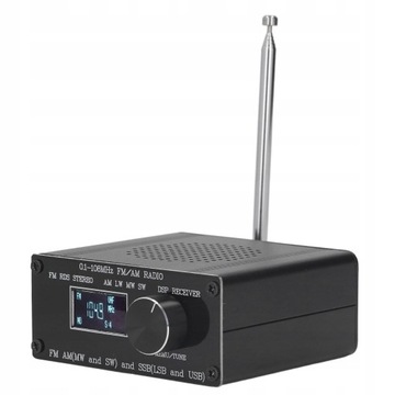 Pełnozakresowy odbiornik radiowy FM AM SSB 0,96