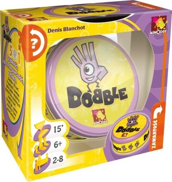 DOBBLE DOBLE DOUBLE - GRA RODZINNA OD 3 LAT REBEL