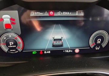 Audi Q8 SUV 3.0 45 TDI 231KM 2023 Audi Q8 Salon Polska Sline zawieszenie pneumatyczne os skretna, radary,ma, zdjęcie 2