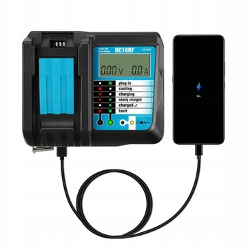 Зарядное устройство Makita USB DC18RC 18 В