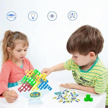 Пазл TETRIS, башня TETRA TOWER, 64 детали