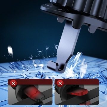 Сильный неодимовый магнит N52, держатель для автомобиля TOPK D37-G черный