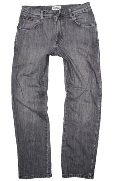 WRANGLER TEXAS JEANSY spodnie męskie szare PREMIUM 30/30 pas 76