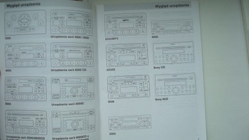 FORD FOCUS II 2004-2008 Руководство пользователя на польском языке + Руководство по аудиомагнитоле