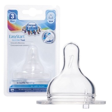 Соска CANPOL BABIES 21732 Прозрачная 2 шт.