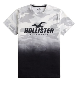 t-shirt Hollister Abercrombie koszulka L moro camo