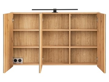 КОМПЛЕКТ МЕБЕЛИ ДЛЯ ВАННОЙ КОМНАТЫ MADERA 120 СМ ДУБ
