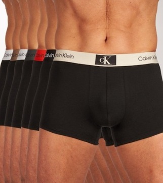 CALVIN KLEIN BOKSERKI MĘSKIE 7 PACK ORYGINAŁ 000NB3582A CDB R XXL PREZENT