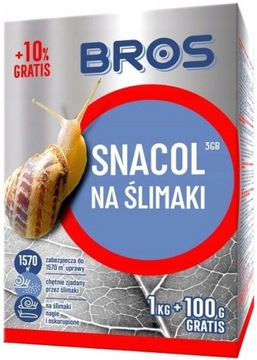 BROS SNACOL ZWALCZA ŚLIMAKI granulowany 1,1 kg